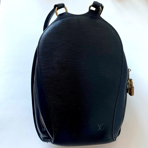 Louis Vuitton Authentic Mabillon Backpack Bag Epi Leather Black - Picture 2 of 15